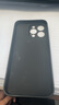 奶小鴨 【AG磨砂】適用蘋(píng)果15promax手機殼 iphone15promax保護套magsafe磁吸充電全包防摔男女款 石墨黑 曬單實(shí)拍圖