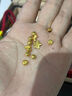 領(lǐng)豐金黃金豆豆AU9999足金實(shí)心真金豆子收藏節日禮物送女友送朋友小金豆 金豆1g 曬單實(shí)拍圖