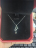 周大福小版簡(jiǎn)約O字PT950鉑金項鏈素鏈 PT162206 40cm 曬單實(shí)拍圖