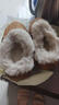 戀家SHEGOTO棉拖鞋冬款新款暖萌毛絨女款保暖舒適可愛(ài)厚底居家外穿ins 棕色 36-37 (適合 35-36腳穿) 曬單實(shí)拍圖