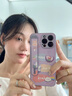 圣圖朗好運兔子手機殼適用蘋(píng)果16promax卡通可愛(ài)iPhone15pro腕帶液態(tài)小羊皮14plus鏡頭全包13p情侶11防摔 液態(tài)小羊皮-腕帶 好運兔子【丁香紫】 iPhone 14 Pro Max 曬單實(shí)拍圖