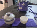 特百惠（Tupperware）開(kāi)學(xué)季學(xué)生上班族可微波飯盒便攜便當(dāng)盒 460ml*2水晶湯碗藍(lán)+橙色 曬單實(shí)拍圖