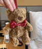 Jellycat巴塞羅熊冬日掛飾毛絨玩偶掛件禮物公仔2025圣誕新品送禮生日禮物 棕色 One Size 曬單實(shí)拍圖