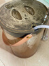 夢(mèng)庭茶渣桶透明茶水桶12L濾茶桶帶過(guò)濾網(wǎng)干濕分離橙色 曬單實(shí)拍圖