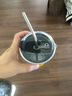 特美居（temeiju）304不銹鋼杯子水杯直飲杯咖啡冷飲杯帶蓋便攜大容量 閃電黃500ml 曬單實(shí)拍圖