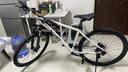 喜德盛山地自行車黑客500 X6鋁合金車架27.5大輪徑 油壓碟剎24速變速 白/灰黑17寸 曬單實(shí)拍圖