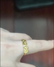 中銀億金碎碎冰五帝幣黃金戒指女足金錢(qián)幣指環(huán)活口生日情人節禮物送女友 碎碎冰錢(qián)幣戒指 金重約3.8g 曬單實(shí)拍圖