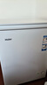 海爾（Haier）142升低霜小冰柜家用商用 冷藏柜冷凍柜兩用冰柜京東自營(yíng)小型冰箱小型冷柜BC/BD-142GHW9D國家補貼 曬單實(shí)拍圖