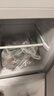 志高（CHIGO）志高家用節(jié)能冰箱中型雙門冰箱出租屋冷藏冷凍環(huán)保迷你冰箱辦公室公寓租房宿舍低噪電冰箱 S198 奶白鏡面特賣款【一級能效】 曬單實拍圖