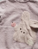 戴維貝拉（DAVE＆BELLA）雪尼爾半邊絨兒童毛衣女童上衣寶寶衣服男童套頭衫秋冬新款童裝 小兔子【現貨】 90 cm（建議身高80-90cm） 曬單實(shí)拍圖