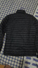 迪卡儂（DECATHLON）短款羽絨服輕薄薄外套戶外運(yùn)動(dòng)保暖內(nèi)膽排骨羽絨服TREK100 男款-黑色-立領(lǐng) S 曬單實(shí)拍圖