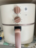 美的（Midea）空氣炸鍋易用旋鈕 家用實(shí)用大容量5.3L 不用翻面 蒸汽嫩烤 輕音烘炸 金屬內(nèi)腔無異味  MF-KZE535J5 曬單實(shí)拍圖