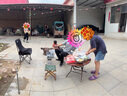 小魔戶外折疊椅 折疊靠背椅加高月亮椅露營折疊凳子便攜躺椅釣魚椅 黑 曬單實拍圖