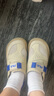 FILA 斐樂(lè )官方女鞋SMILA摩登拖鞋2025夏季新款元氣拖鞋休閑勃肯鞋 糙米黃-BR 36.5 曬單實(shí)拍圖