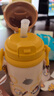 babycare兒童保溫杯小松鼠嬰兒寶寶學飲杯不銹鋼吸管水杯壺學生上學450ml 曬單實拍圖
