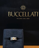 布契拉提（Buccellati）BLOSSOMS系列 雛菊 純銀彩鉆黃金瑪瑙寶石戒指情侶款教師節送禮雛菊帶鉆62 曬單實(shí)拍圖