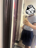 熱風(fēng)短袖T恤女25年春季新款撞色基礎運動(dòng)休閑短袖上衣正肩短袖 06蘭色 XL 曬單實(shí)拍圖