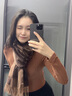 BELLIMU100%羊毛圍巾女冬季2025新款幾何棕色高檔圍脖女士披肩送女友禮物 可可棕色 180cm*30cm 曬單實(shí)拍圖