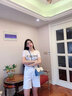 喬思圖（JOSITU）生日禮物送女友輕奢女士包包女包斜挎單肩包時(shí)尚小方包 Q2993.藍(lán)白(精美禮盒) 曬單實(shí)拍圖