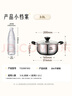 愛仕達(dá)（ASD）湯鍋 304不銹鋼小湯鍋 蒸鍋復(fù)底燉煮鍋 20CM燃?xì)怆姶艩t通用奶鍋B1 曬單實(shí)拍圖