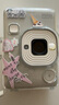 INSTAX富士instax立拍立得 數模一次成像相機（具有手機照片打印功能）mini Liplay 戀人白 曬單實(shí)拍圖