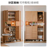 源氏木語(yǔ)實(shí)木門口玄關(guān)柜客廳現(xiàn)代簡(jiǎn)約入戶隔斷家用橡木收納儲(chǔ)物柜 1.2米玄關(guān)柜 曬單實(shí)拍圖