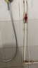 JOCBO【德國】淋浴花灑軟管通用接口加厚防爆防纏繞PVC蓮蓬噴頭4分軟管 銀【1.5米】加厚防爆PVC花灑軟管 曬單實拍圖