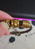 周生生黃金轉(zhuǎn)運(yùn)珠XL酷黑鎖子紋足金串珠93841C定價(jià)不含繩 曬單實(shí)拍圖