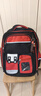 迪士尼（Disney）新款哪吒書(shū)包小學(xué)生一二三四五六年級大容量背包女男孩護脊雙肩包 黑紅大號+20套件 曬單實(shí)拍圖