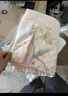 全棉時(shí)代四件套貢緞梭織純棉被套床單單雙人被套 春滿(mǎn)芳庭藍1.8米床 曬單實(shí)拍圖