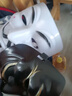 NOLIN 諾凌黑客面具V字仇殺隊假臉神秘COS頭套面具全臉配綁帶 v字面具白色 配綁帶 曬單實(shí)拍圖