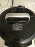 美的（Midea）0涂層電壓力鍋家用5L雙膽健康無(wú)水焗米飯鍋加深不銹鋼膽電鍋少鹽提鮮煲湯燉肉煮飯高壓鍋E5915G 曬單實(shí)拍圖