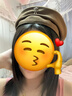 回傾貝雷帽女大頭圍顯臉小秋冬時(shí)尚百搭氣質(zhì)畫家帽日系復(fù)古卡通毛呢帽 咖色 均碼 【建議56-59cm】 曬單實(shí)拍圖