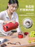 BabyStar【國家補(bǔ)貼】出差旅行便捷式燒水壺折疊水壺學(xué)生宿舍用電熱水壺居家加熱水壺速熱水壺1000ml大容量 1L 椰奶灰白-大容量 配掛繩 曬單實(shí)拍圖