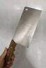 王麻子家用菜刀 手工鍛打廚房切片切菜切肉刀具不銹鋼切片刀 曬單實拍圖