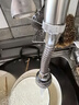 廚房不銹鋼水龍頭花灑節水器加長(cháng)旋轉防濺噴頭噴霧延伸器起泡器 輕松防濺水：短款+長(cháng)款-2個(gè)裝 曬單實(shí)拍圖