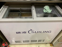 穗凌（SUILING）  穗凌冰柜展示柜臥式商用果蔬保鮮柜小型家用冰柜冷藏飲料綠豆沙柜速凍餃子雪糕冷凍 205升 單溫一室 冷藏冷凍轉換 帶鎖 帶輪子 曬單實(shí)拍圖