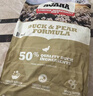 愛(ài)肯拿（ACANA）狗糧 鴨肉梨成犬低敏去淚痕全價(jià)通用原裝進(jìn)口糧11.4kg效期26/3 曬單實(shí)拍圖
