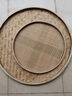 竹編竹匾無(wú)孔竹篩子有孔竹篩圓簸箕竹編簸箕竹制品 細孔60厘米(孔3mm) 曬單實(shí)拍圖