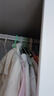 百草園衣架掛衣服防滑無痕衣掛架兒童成人家用加粗大號(hào)晾曬衣?lián)巫?0只 曬單實(shí)拍圖