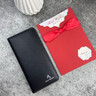 保羅美思得錢(qián)包男真皮高端男士頭層牛皮新款長(cháng)豎輕奢侈品生日禮物送男友爸爸 黑色 高檔輕奢商務(wù)百搭休閑時(shí)尚【紅色禮盒】 曬單實(shí)拍圖
