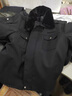 雅格羅伊保安工作服冬裝羽絨服保安棉服男冬季加厚短款多功能服軍棉大衣黑 黑色 190普通執(zhí)勤棉服+保安配件 曬單實(shí)拍圖