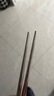 京東京造 筷子 家用食品接觸級316L不銹鋼醫用級【抑菌超防滑】12雙大包裝 曬單實(shí)拍圖