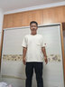 馬登工裝美式復(fù)古重磅T恤棒球領(lǐng)口袋寬松純棉半袖短袖打底衫男夏 象牙白 【尺碼偏大/建議拍小一碼】 S 曬單實(shí)拍圖