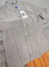 真維斯（Jeanswest）短袖襯衫男士夏季薄款韓版潮流修身商務(wù)冰絲休閑半袖襯衣棉質(zhì)春秋 灰色 XL 曬單實(shí)拍圖