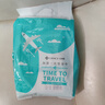 潔麗雅（Grace）一次性浴巾折疊式旅行加厚大號酒店便攜旅游家用浴巾5包裝 曬單實(shí)拍圖