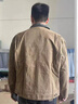 nasawassup官方正品牌奢侈男士高端夾克衫2025秋季新款復古翻領(lǐng)工裝外套男裝 高檔卡其色【現(xiàn)貨速達】 春秋款 XL 建議【145-160斤】 曬單實拍圖