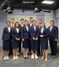 紫魅俏職業(yè)裝西裝套裝男女同款修身氣質(zhì)西服OL正裝面試工裝顯瘦4S 6230-2藏青色女西服 XL 曬單實(shí)拍圖