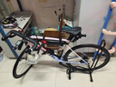全啟森公路自行車(chē)支架立式停車(chē)架山地單車(chē)維修車(chē)架子室內展示架支撐 二合一立式停車(chē)架加強款黑色 曬單實(shí)拍圖
