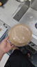 JIDAO COOK空氣炸鍋專用紙硅油紙盤紙托圓形吸油紙食物墊紙烤一次性家用 50片【復(fù)古原木】 曬單實(shí)拍圖